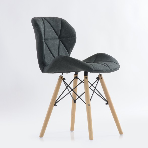 Стул Butterfly ткань темно-серый