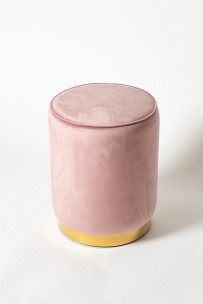 Пуф Shell с круглым основание цвет золото