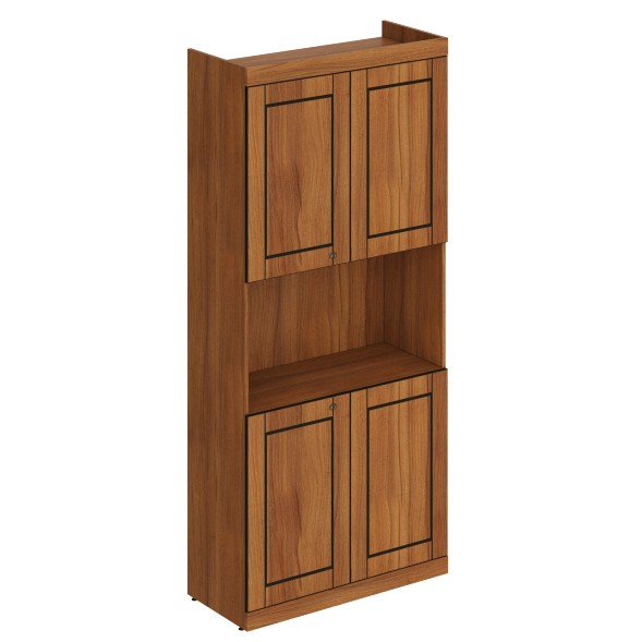 Шкаф с глухими малыми дверьми LHC 90.5 900х400х2010 LAREX в Рязани 