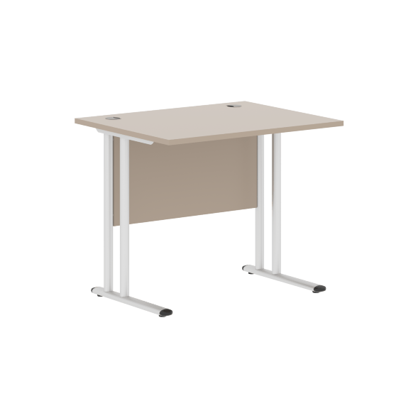 Стол письменный СП-1М Клен*/серебро 900х720х755 IMAGO-M в Рязани 