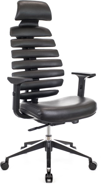 Кресло Everprof Ergo Black Экокожа 