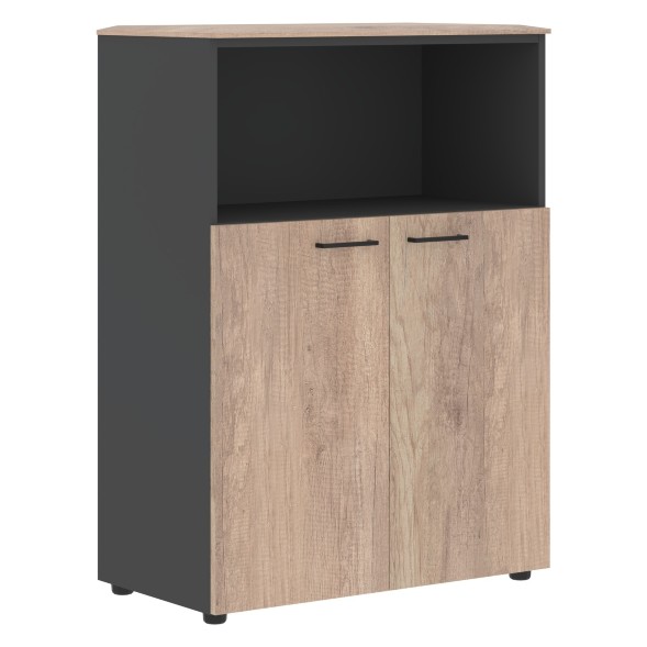 Шкаф с глухими малыми дверьми и топом JMC 85.3 856х452х1184 JAY в Рязани 