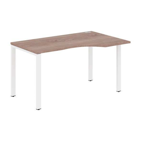 Стол эргономичный XS6CET 149(R) белый/антрацит 1400х900х750 XTEN-S60 в Рязани 