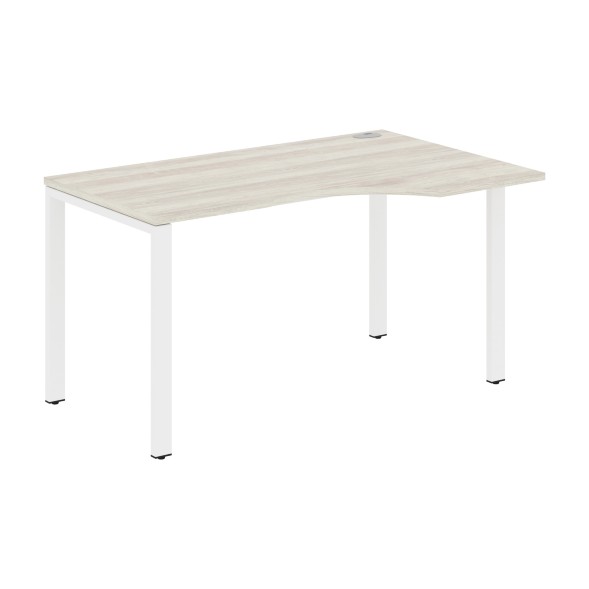 Стол эргономичный XS6CET 149(R) белый/антрацит 1400х900х750 XTEN-S60 в Рязани 