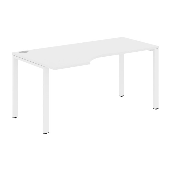 Стол эргономичный XS6CET 169(L) белый/антрацит 1600х900х750 XTEN-S60 в Рязани 