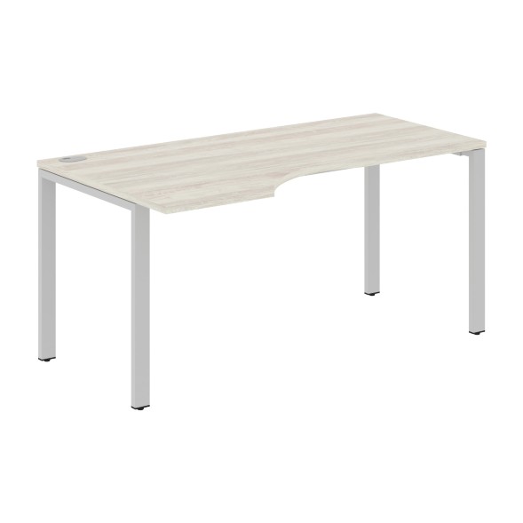 Стол эргономичный XS6CET 169(L) белый/антрацит 1600х900х750 XTEN-S60 в Рязани 