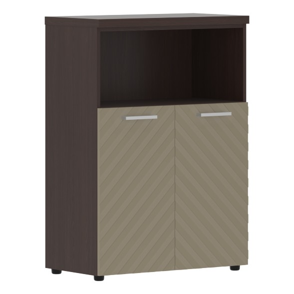 Шкаф с глухими малыми дверьми и топом TLMC 85.3 856х450х1203 TORR LUX в Рязани 