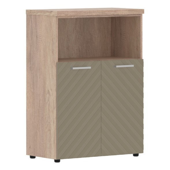 Шкаф с глухими малыми дверьми и топом TLMC 85.3 856х450х1203 TORR LUX в Рязани 