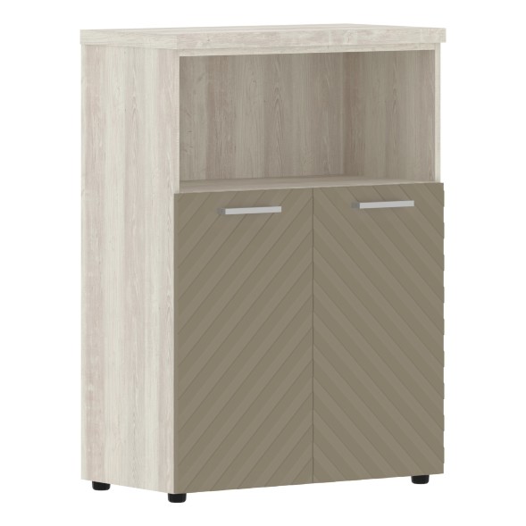 Шкаф с глухими малыми дверьми и топом TLMC 85.3 856х450х1203 TORR LUX в Рязани 