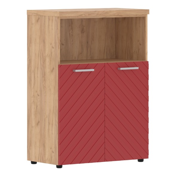 Шкаф с глухими малыми дверьми и топом TLMC 85.3 856х450х1203 TORR LUX в Рязани 