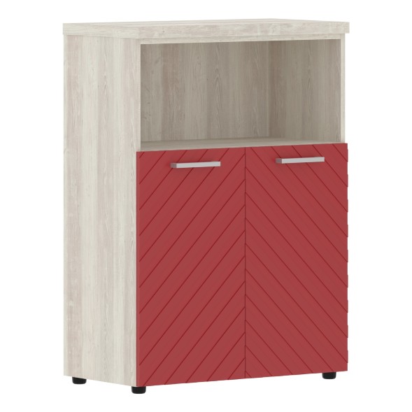 Шкаф с глухими малыми дверьми и топом TLMC 85.3 856х450х1203 TORR LUX в Рязани 