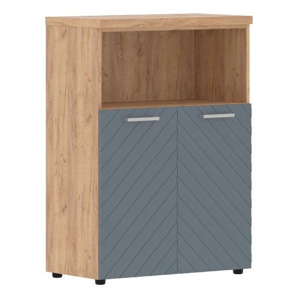 Шкаф с глухими малыми дверьми и топом TLMC 85.3 856х450х1203 TORR LUX в Рязани 