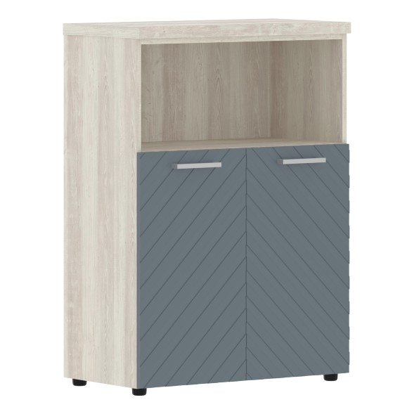 Шкаф с глухими малыми дверьми и топом TLMC 85.3 856х450х1203 TORR LUX в Рязани 