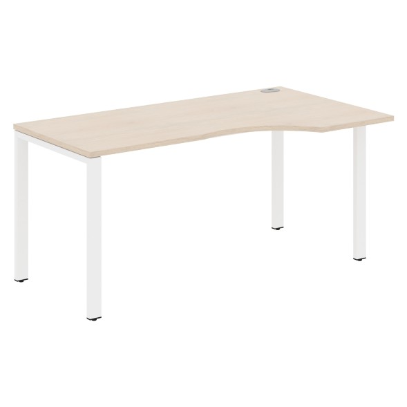 Стол эргономичный XS6CET 169(R) белый/антрацит 1600х900х750 XTEN-S60 в Рязани 