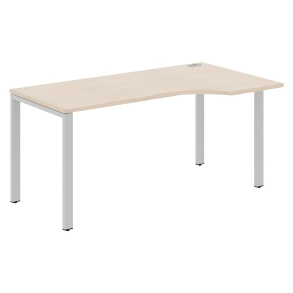 Стол эргономичный XS6CET 169(R) белый/антрацит 1600х900х750 XTEN-S60 в Рязани 