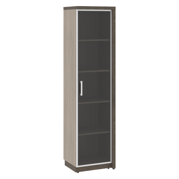 Шкаф СФ-534582 Бетон чикаго тем F187 ST9/Дрифтвуд H3090 ST22/Графит\Черный 537х454,5х2083 WOOD&amp;amp;STONE в Рязани 