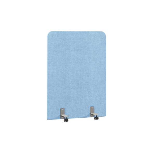 Акустическая перегородка на роликовых опорах RA.R-100/140 KITON 01/Серый 1000х28х1400 RAND Acoustic в Рязани 