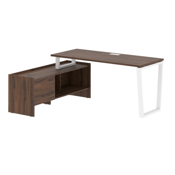 Стол с тумбой EVCT 17614 1760х1400х750 EDIS в Рязани 