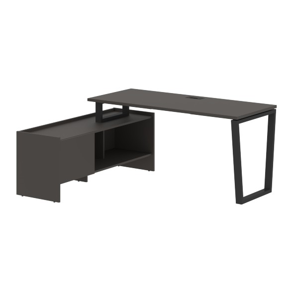 Стол с тумбой EVCT 17614 1760х1400х750 EDIS в Рязани 