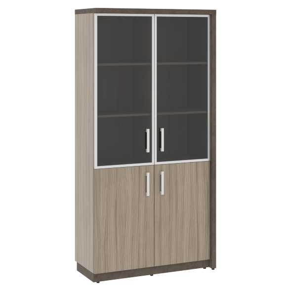 Шкаф СФ-534894 Бетон чикаго тем F187 ST9/Дрифтвуд H3090/Графит/Черный 1035х454,5х2083 WOOD&amp;amp;STONE в Рязани 