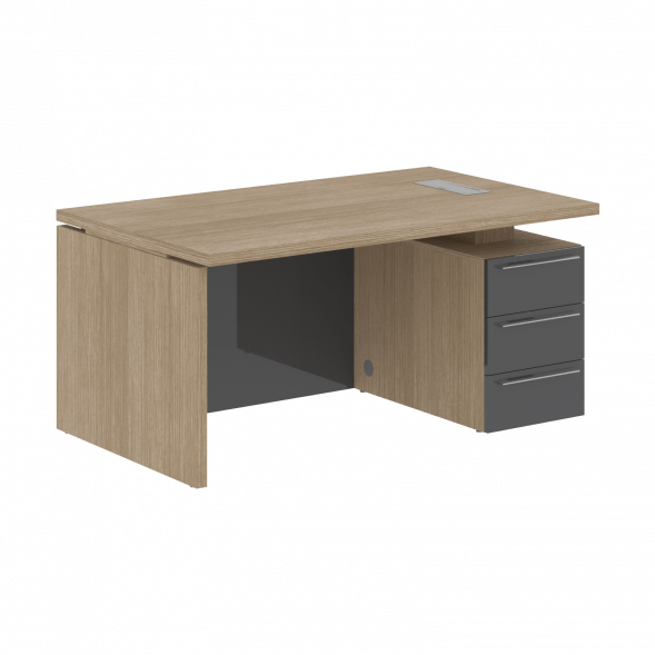 Стол письменный СП-064-25-24(R) 1600х900х750 KANON