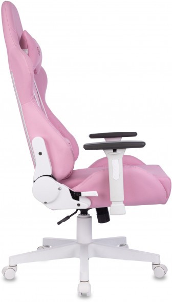 Кресло игровое Zombie Neo белый эко.кожа крестов. пластик пластик белый