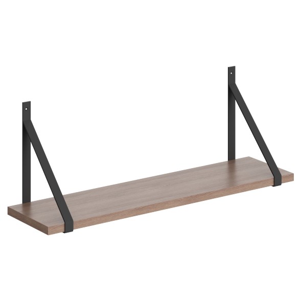 Полка с полкодержателями SH1-GINO 830х210х300 COFFEE в Рязани 