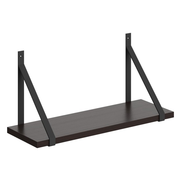 Полка с полкодержателями SH2-GINO 630х210х300 COFFEE в Рязани 