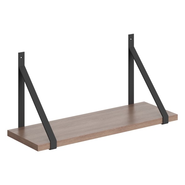 Полка с полкодержателями SH2-GINO 630х210х300 COFFEE в Рязани 