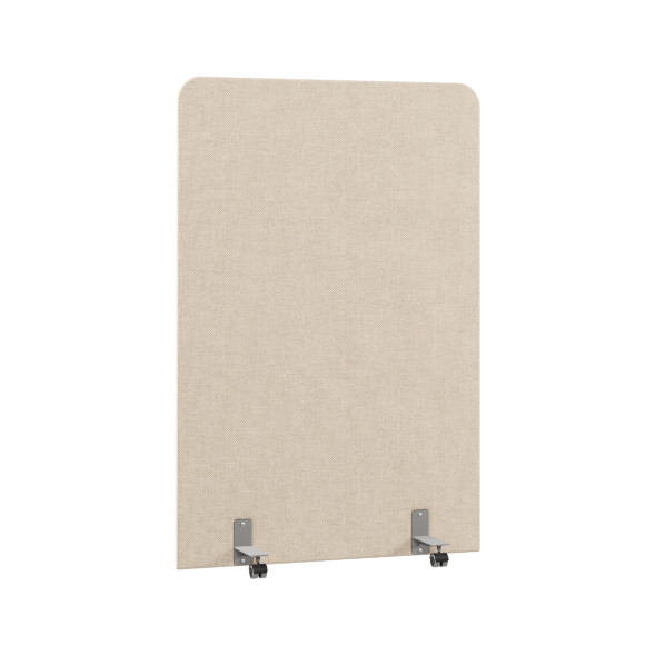 Акустическая перегородка на роликовых опорах RA.R-120/180 KITON 01/Серый 1200х28х1800 RAND Acoustic в Рязани 