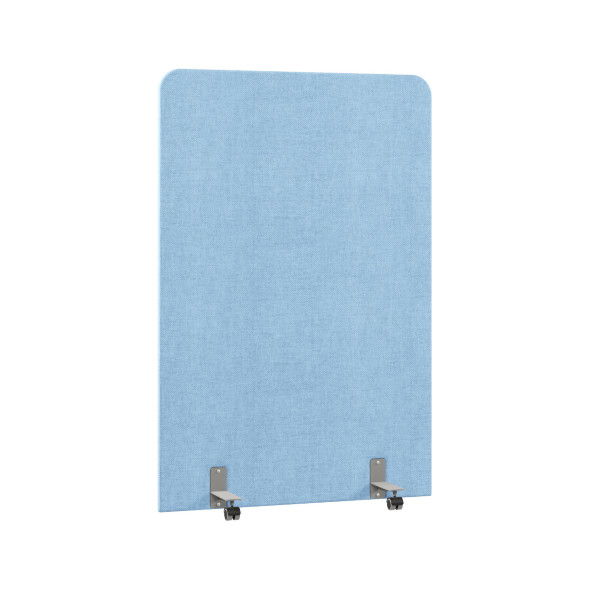 Акустическая перегородка на роликовых опорах RA.R-120/180 KITON 01/Серый 1200х28х1800 RAND Acoustic в Рязани 