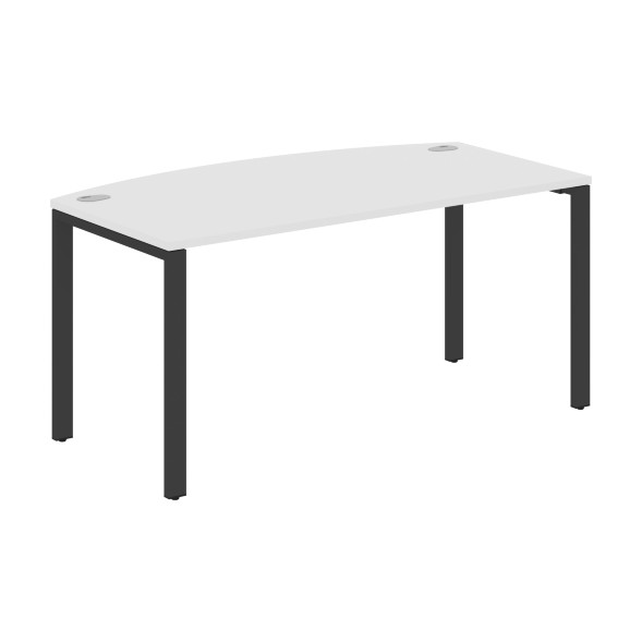 Стол руководителя XS6ET 169 белый/антрацит 1600х867х750 XTEN-S60 в Рязани 