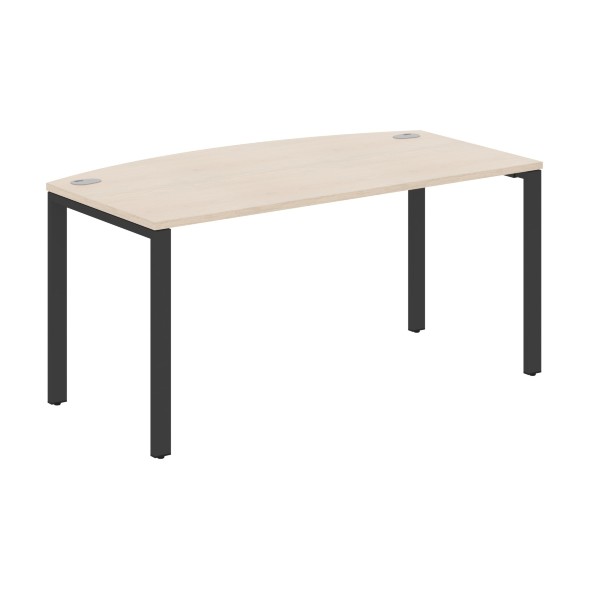 Стол руководителя XS6ET 169 белый/антрацит 1600х867х750 XTEN-S60 в Рязани 