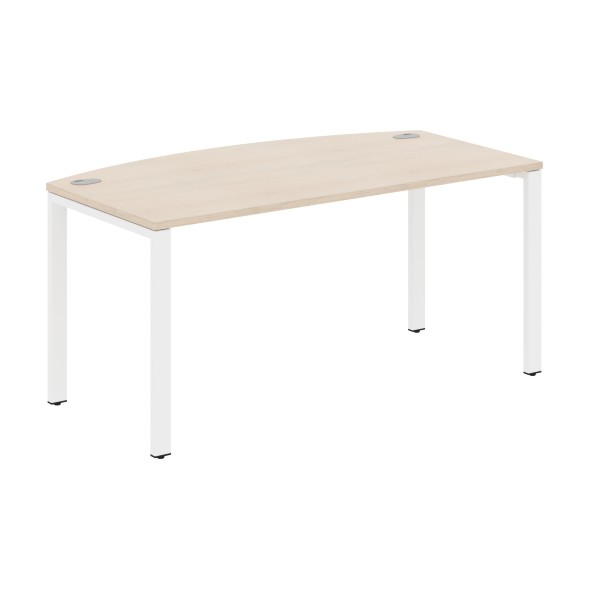 Стол руководителя XS6ET 169 белый/антрацит 1600х867х750 XTEN-S60 в Рязани 