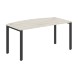 Стол руководителя XS6ET 169 белый/антрацит 1600х867х750 XTEN-S60 в Рязани 
