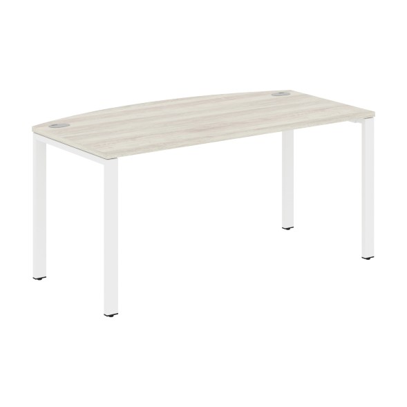 Стол руководителя XS6ET 169 белый/антрацит 1600х867х750 XTEN-S60 в Рязани 