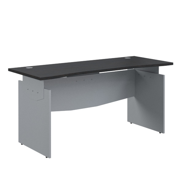 Стол письменный эргономичный OST 167 Венги Магия/Металлик 1600х640х750 OFFIX NEW в Рязани 