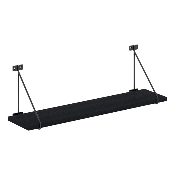 Полка с полкодержателями SH4-BAR 660х166х209 COFFEE в Рязани 