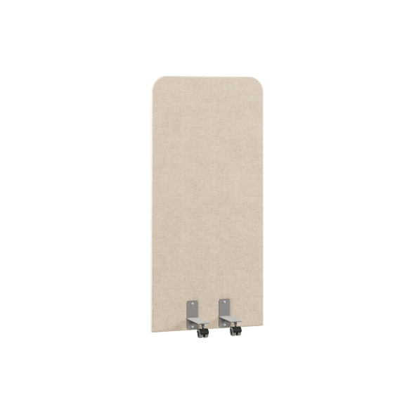 Акустическая перегородка на роликовых опорах RA.R-70/150 KITON 01/Серый 700х28х1500 RAND Acoustic в Рязани 