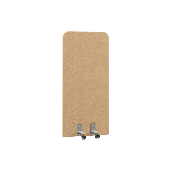 Акустическая перегородка на роликовых опорах RA.R-70/150 KITON 01/Серый 700х28х1500 RAND Acoustic в Рязани 