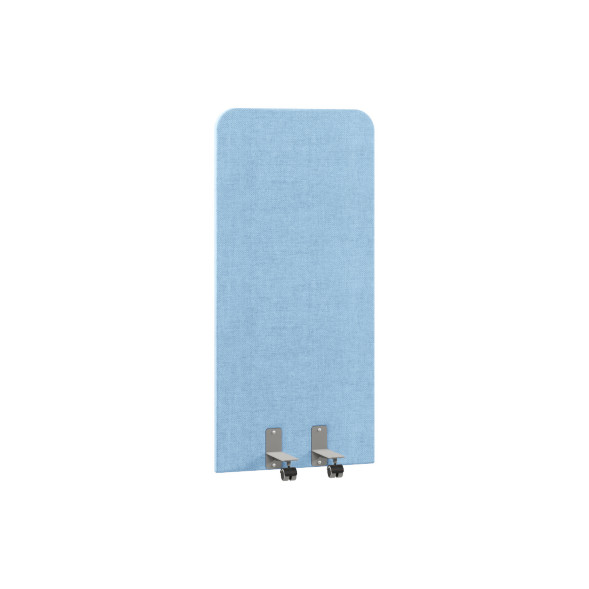 Акустическая перегородка на роликовых опорах RA.R-70/150 KITON 01/Серый 700х28х1500 RAND Acoustic в Рязани 