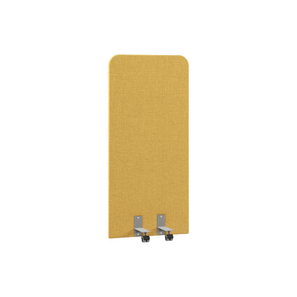 Акустическая перегородка на роликовых опорах RA.R-70/150 KITON 01/Серый 700х28х1500 RAND Acoustic в Рязани 