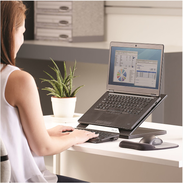 Портативная подставка для ноутбука Designer Suites, черная в Рязани 