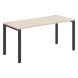 Стол прямой XS6ST 167 белый/антрацит 1600х700х750 XTEN-S60 в Рязани 