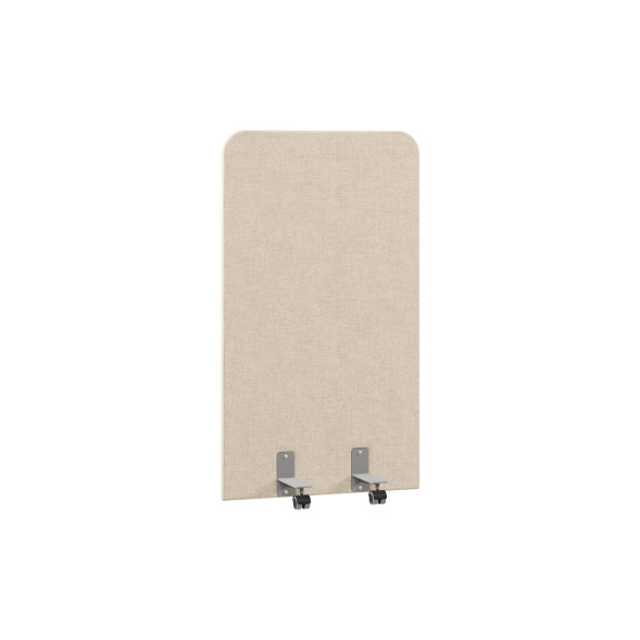 Акустическая перегородка на роликовых опорах RA.R-80/140 KITON 01/Серый 800х28х1400 RAND Acoustic в Рязани 