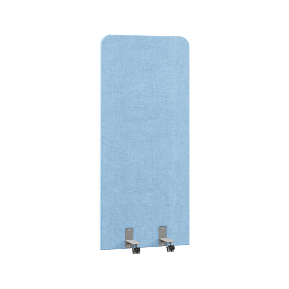 Акустическая перегородка на роликовых опорах RA.R-80/180 KITON 01/Серый 800х28х1800 RAND Acoustic в Рязани 