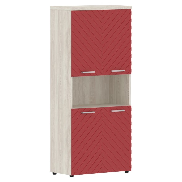 Шкаф с комплектами малых дверей и топом TLHC 85.4 856х450х1968 TORR LUX в Рязани 