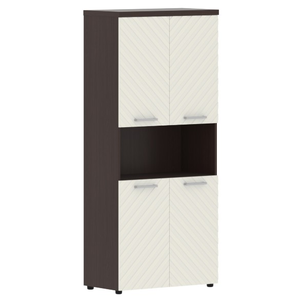 Шкаф с комплектами малых дверей и топом TLHC 85.4 856х450х1968 TORR LUX в Рязани 