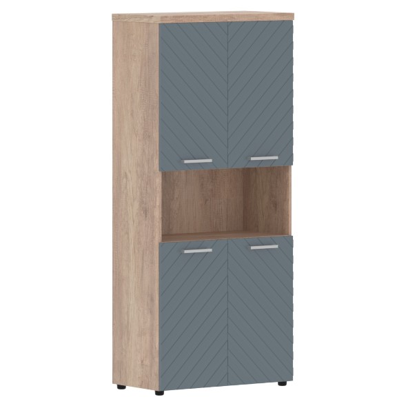 Шкаф с комплектами малых дверей и топом TLHC 85.4 856х450х1968 TORR LUX в Рязани 