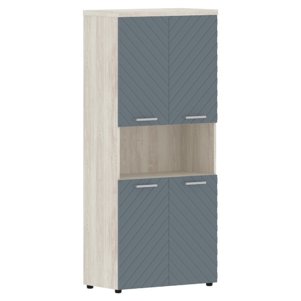 Шкаф с комплектами малых дверей и топом TLHC 85.4 856х450х1968 TORR LUX в Рязани 